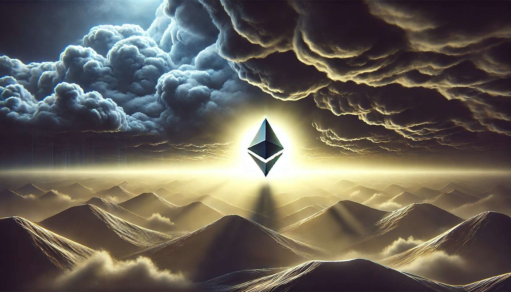 DALL·E 2024 10 21 13.14.08 A wide image depicting the Ethereum logo at the center against a backdrop