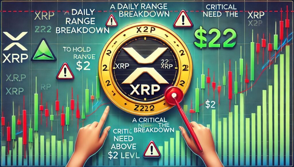 XRP Flirts With A Daily Range Breakdown – Price Must Hold Above  Level