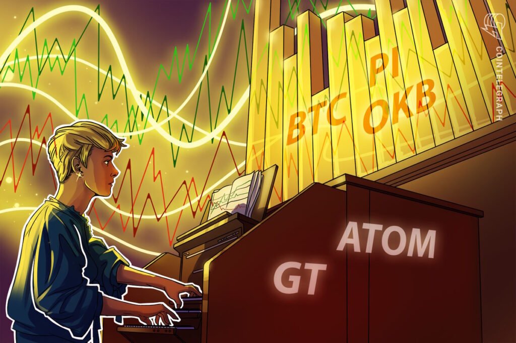 Bitcoin falls below K — Will PI, OKB, GT and ATOM outperform BTC and altcoins?