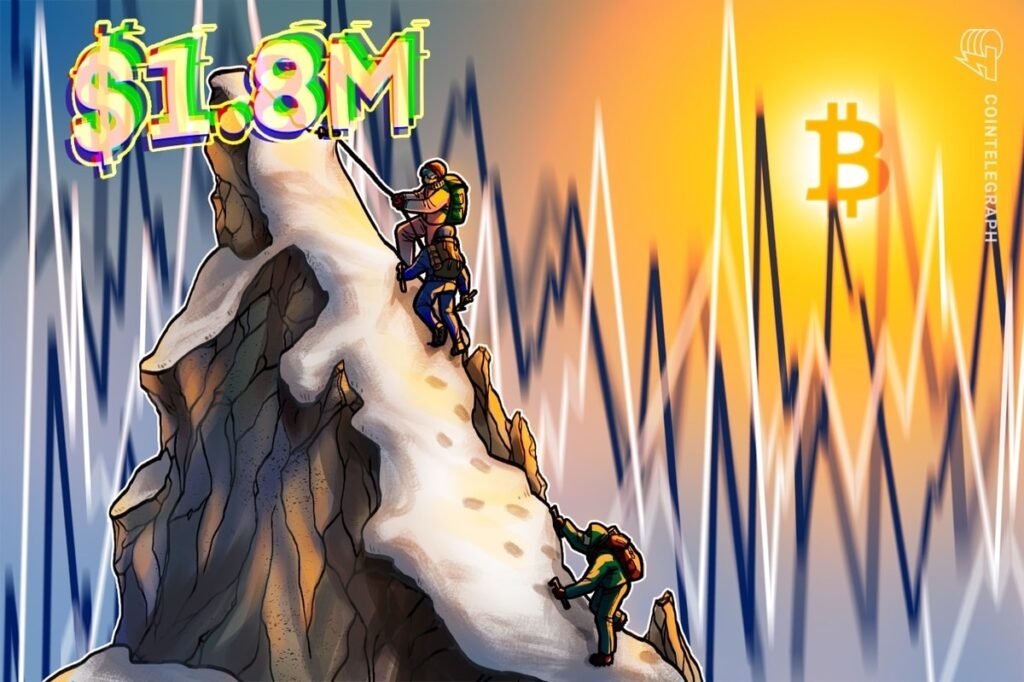 Bitcoin still on track for .8M in 2035, says analyst