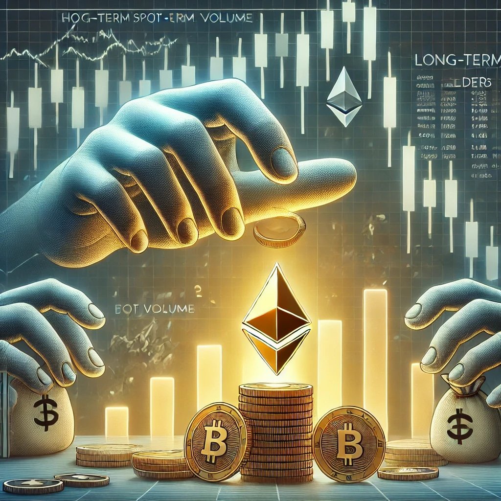 DALL·E 2025 05 06 16.44.09 A symbolic and modern digital illustration representing Ethereum spot vol