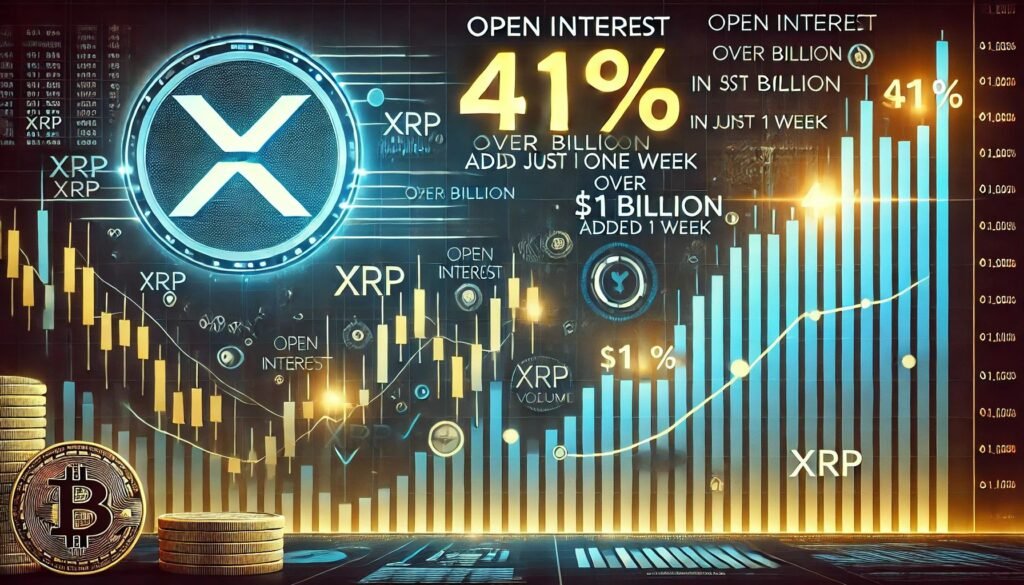 XRP Open Interest Surges 41% As Speculation Grows – Over B Added In Just One Week