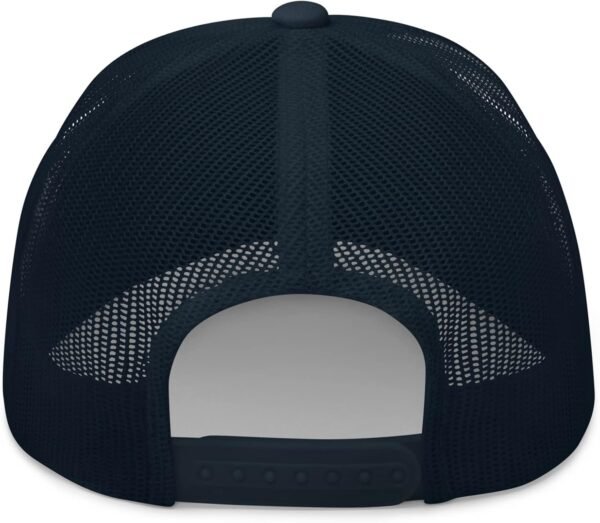 Bitcoin Hat - Crypto - Symbolize Your Allegiance - Trucker Cap - Gifts for him One Size, Navy, Navy, One Size - Image 4