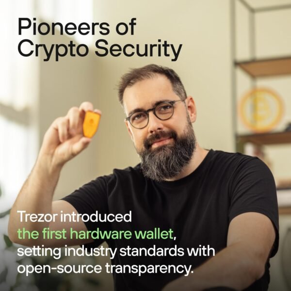 Trezor Safe 5 - Crypto Hardware Wallet with Secure Element & Passphrase, Color Touchscreen and Haptic Feedback, Protect your Bitcoin and Digital Assets (Green Beryl) - Image 7