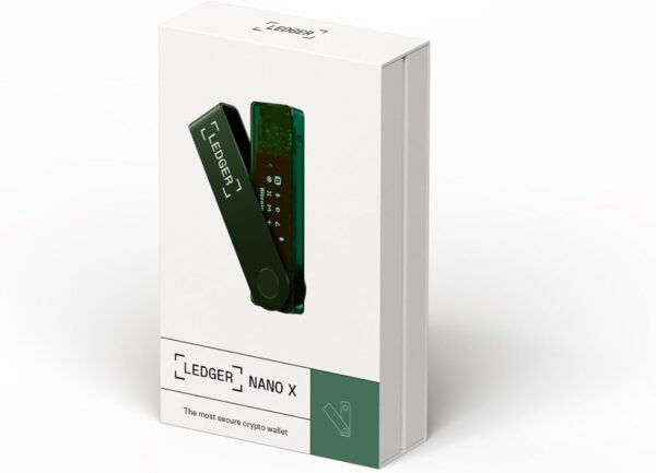 Ledger Nano X - Secure and Manage Your Crypto & NFTs on-The-go with Our Bluetooth-Enabled Hardware Wallet (Emerald Green) - Image 8