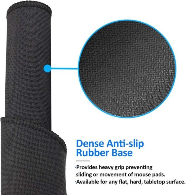Bitcoin Crypto Currency Mouse Pad, Mouse Pads for Desk, Stitched Edge Mousepad with Non-Slip Rubber Base, Gaming Mouse Mat for Computer Laptop Home Office - Image 5