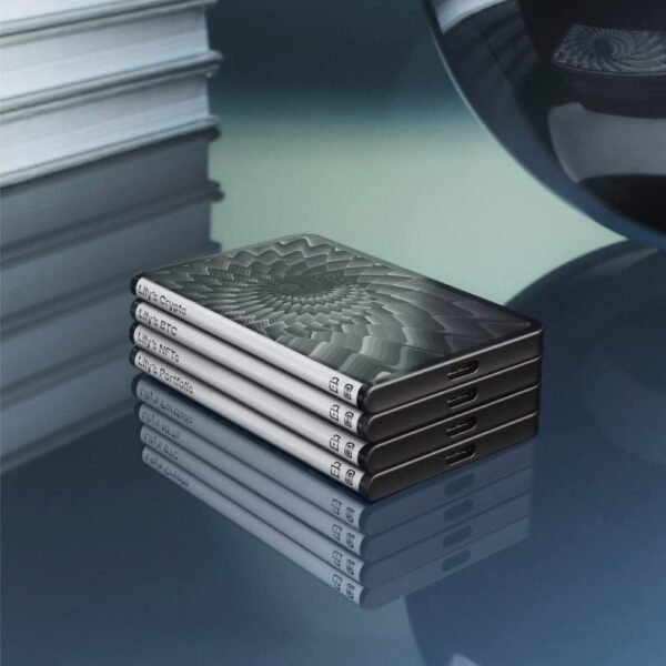 Ledger STAX - Next-Gen Secure Touchscreen Crypto Wallet with Curved E Ink Display - Image 6