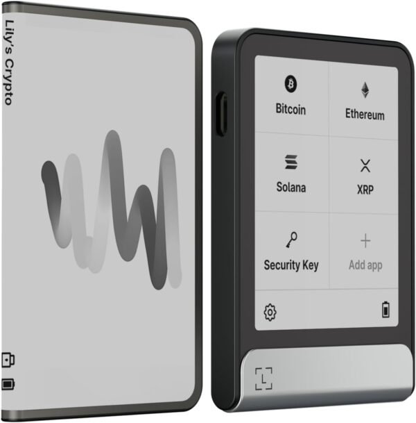 Ledger STAX - Next-Gen Secure Touchscreen Crypto Wallet with Curved E Ink Display - Image 8
