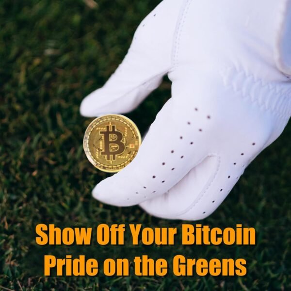 Bitcoin Golf Ball Markers Value Pack - Works with Most Hat Magnetic Clips and Divot Repair Tools Men and Women Golf Gift Accessories Funny Ball Mark Bulk Lot - Image 3