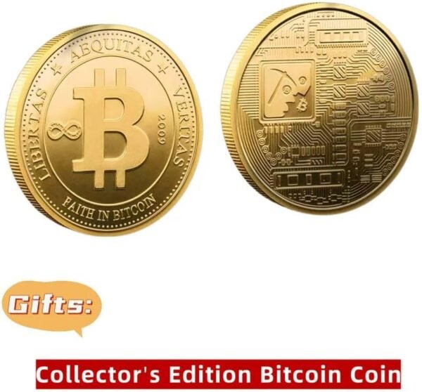 Bitcoin Stock Ticker, Digital Clock with Weather, Temperature, and Humidity Display. A Creative Gift for Husband, Boyfriend, or Women - Image 5