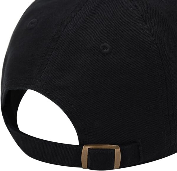 Bitcoin Embroidered Mens Baseball Cap Cotton Washed Baseball Hat - Image 4
