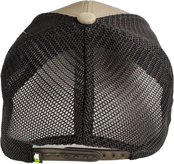 Bitcoin Adjustable Baseball Cap Green with Black Mesh Back with Sublimated Patch - Image 8
