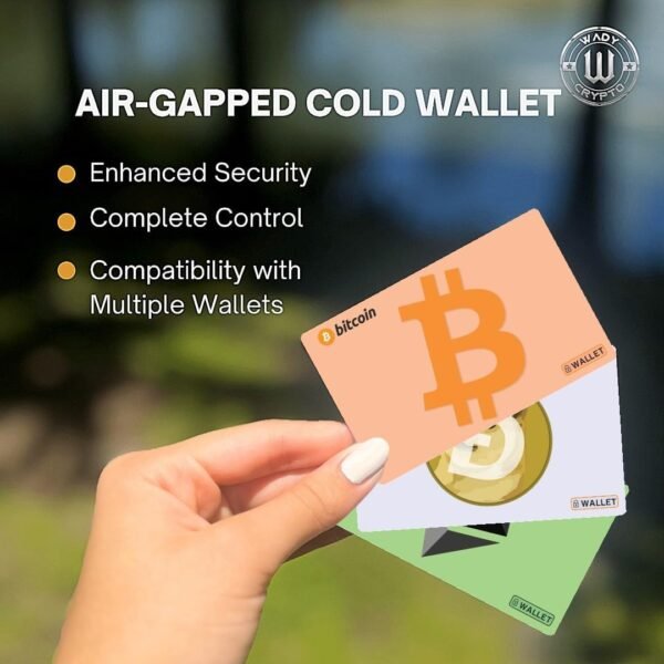 2.0 - Bitcoin Air-Gapped Ultimate Security Cold Wallet Card - Image 8