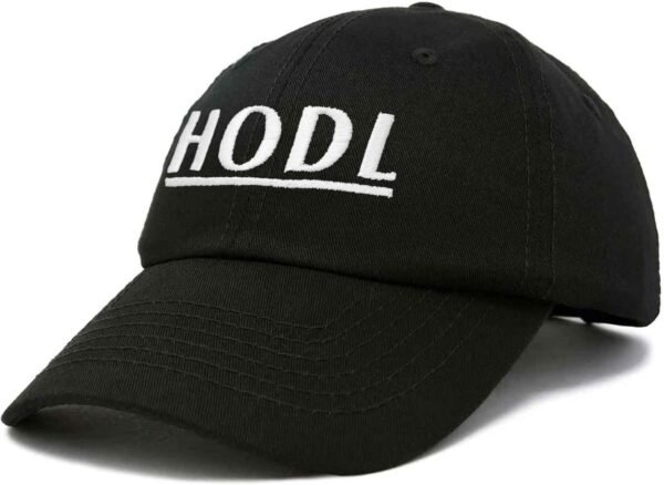 DALIX Cryptocurrency Hats HODL Dad Caps Blockchain Ethereum Bitcoin Litecoin - Image 5