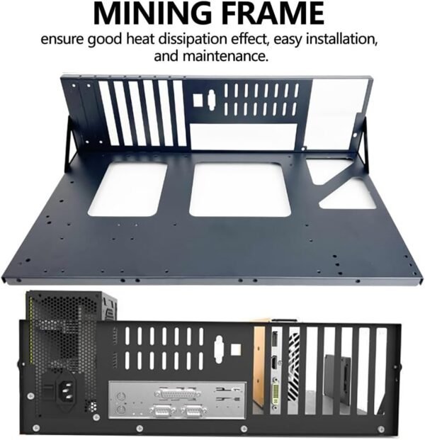 Open Chassis Rack, EATX ATX MATX ITX Computer Case PC Open Frame Test Bench, Gaming Computer Case (ATX) - Image 3
