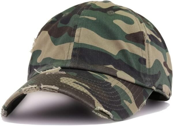 Bitcoin B Vintage Baseball Cap Embroidered Cotton Adjustable Distressed Dad Hat - Image 4