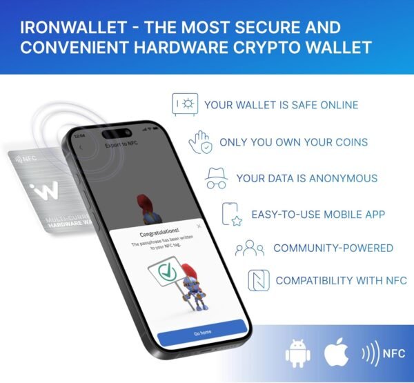 Crypto Wallet - Pack of 2 - Wood Design Card for Cold Crypto Wallet - Storage for Bitcoin, Ethereum & Others - Increased Security - Seed Phrase - Image 5