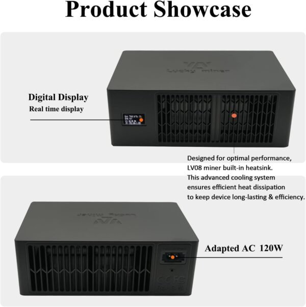 Bitcoins Miner Machine Lotto Mining Device 4.5TH/S WiFi SHA-256 Asic Chip BM1366 Portable V8 Micro Silent Cryptocurrency Home Use - Image 4