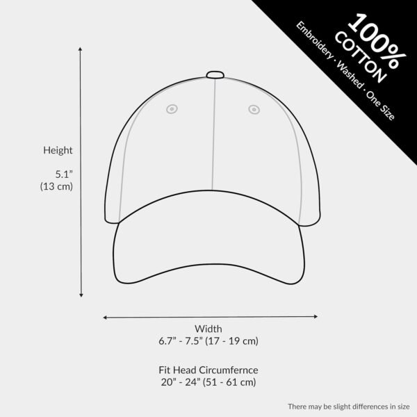 USA Flag & Embroidery Premium 100% Cotton Low Profile Adjustable Baseball Dad Cap - Image 7