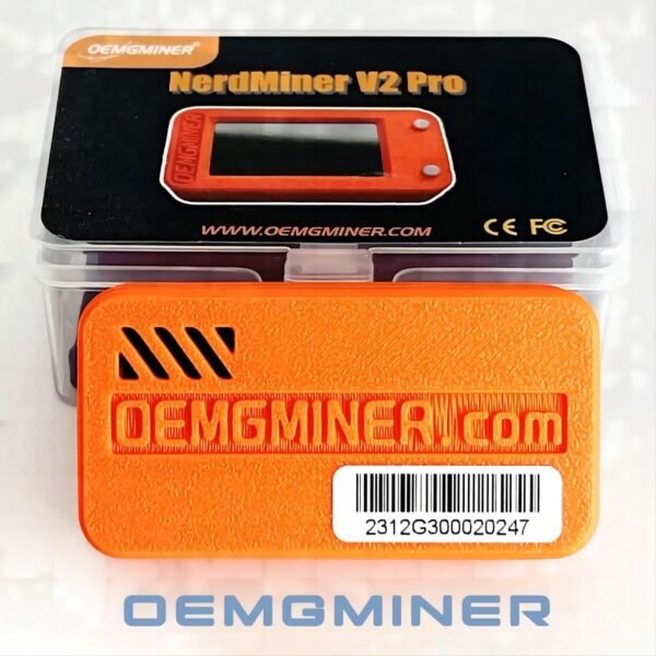 New NerdMiner V2 78KH/s T-Display S3 Bitcoin Solo Lottery Miner Win 6.25 BTC with Low Power Consumption - WiFi Connection, and USB-C Power (78 KH/s) - Image 6