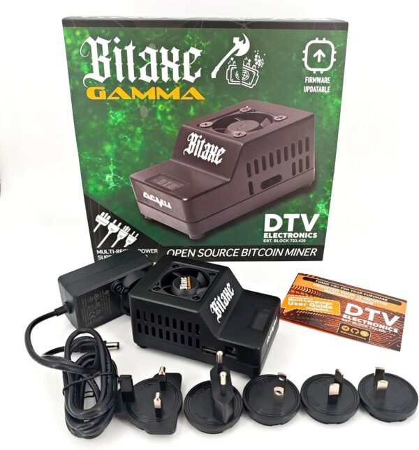 DTV ELECTRONICS Bitaxe Gamma Open Source Bitcoin ASIC Miner - 1.2 TH/s Hash Rate, Low Power Consumption - Quiet Solo Bitcoin Miner for Home Use - Image 8