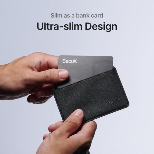 SecuX Shield Bio Crypto Hardware Wallet - Secure Biometric Authentication, Cold Storage Card for NFT, Bitcoin, Ethereum, Cardano, ERC20, BEP20, and More - Image 7