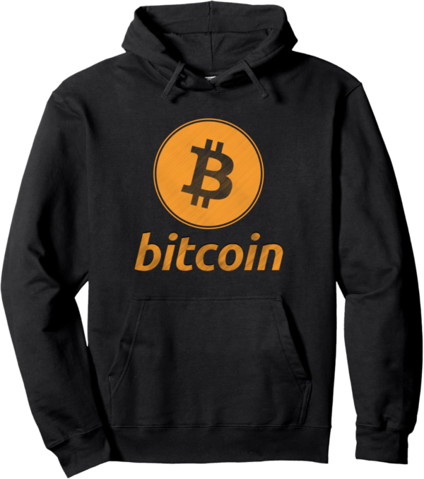 Bitcoin Logo - Bitcoin Hoodie Pullover Hoodie - Image 2