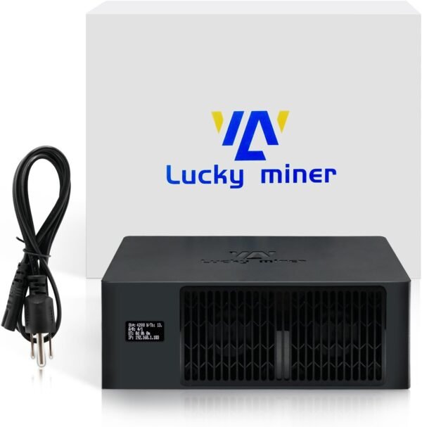 Bitcoins Miner Lucky Miner LV08 4.2TH/s Crypto Miner with BM1366 Asic Miner chip SHA256 120W 2.4G WiFi Home/Office Mining -Solo/P2P Mining 42 Coins Support - BTC, BCH, BSV - Image 2