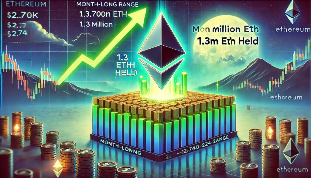 Ethereum Breaks Above Month-Long Range – 1.3M ETH Held At .70K–.74K May Anchor Price