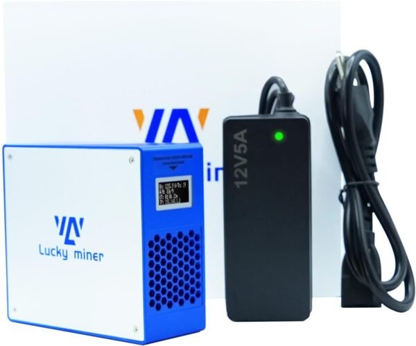 Lucky Miner LV07 MB1366 Chip Home Bitcoins Miner 1T H/S SHA-256 Algorithm Support BTC/BCH/BSV/DGB/XECSolO/PPLNS/P2P/PPS Mining Modes Compact Virtual Currency Miner for Home Use - Image 2