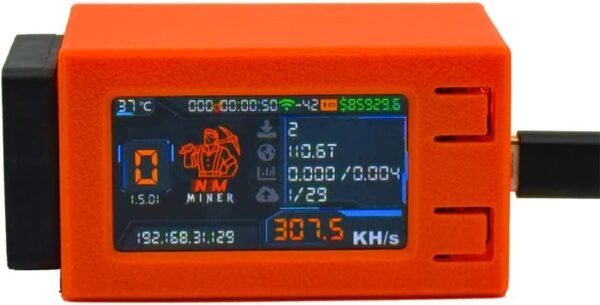 NM Miner 307K Upgrade from 78K to 307KH/s Mini Lottery Solo Miner BTC Asic Miner Win 6.25 BTC with Fan BTC Table Gadget - Image 2