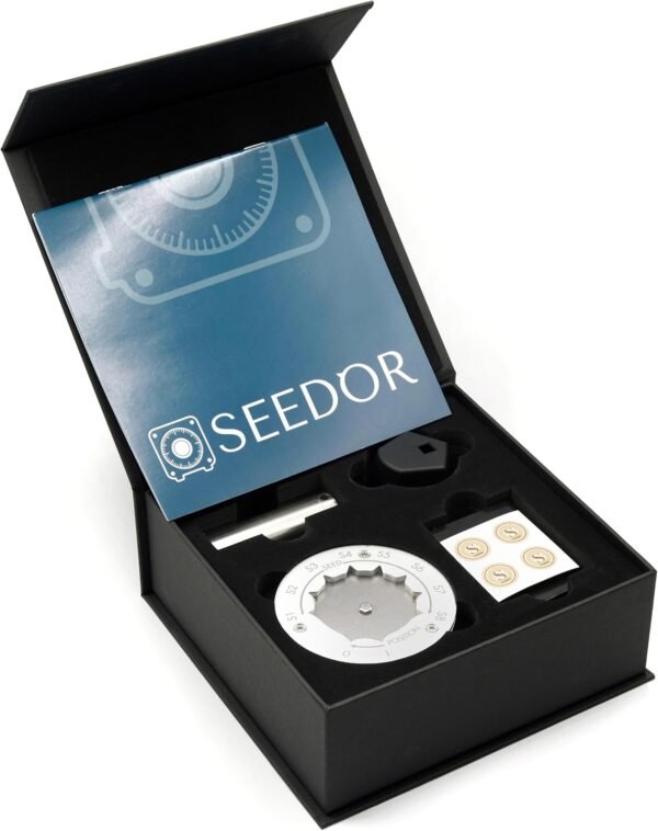 Safe Starter Kit Travel Edition – Bitcoin Steel Wallet, Seed Back-Up, Crypto Wallet, Recovery Phrase Offline Cold Storage, compatible with Hardware Wallets like Coldcard, Ledger, Trezor - Image 2