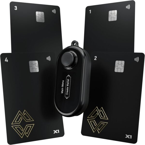 X1: Premier Hardware Wallet for Secure Storage of BTC, Crypto, NFTs | Audited, Opensource, Cold Wallet | Decentralized Private Key Storage - Image 2