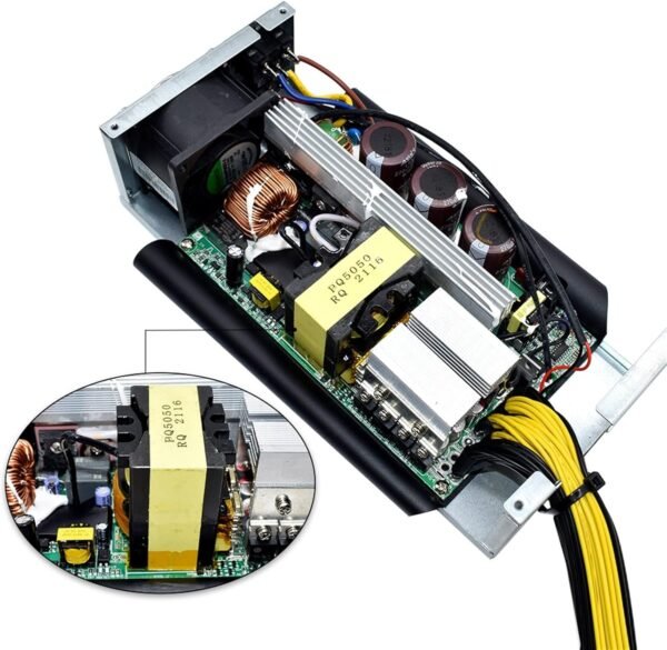 2000W 160V-240V ATX ETH BTC Mining Power Supply Mining Rig Power 10 PCS 6pin 12V GPU Power ETH Rig Ethereum Miner S9 S7 L3+ - Image 3