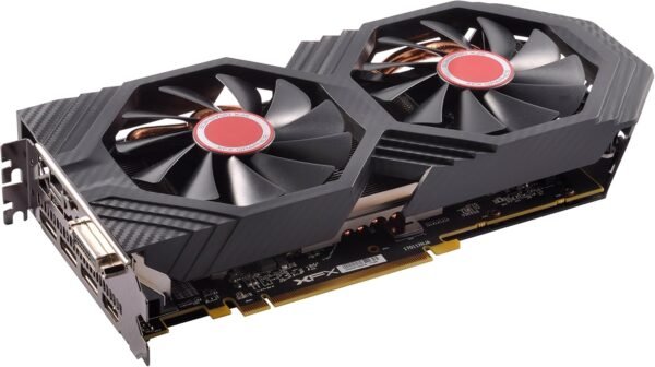 XFX Radeon RX 580 GTS XXX Edition 1386MHz OC+, 8GB GDDR5, VR Ready, Dual BIOS, 3xDP HDMI DVI, AMD Graphics Card (RX-580P8DFD6) - Image 3