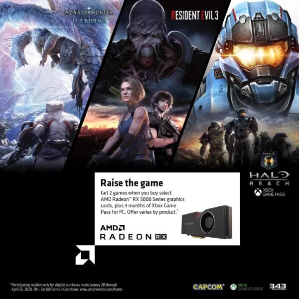 XFX Radeon RX 580 GTS XXX Edition 1386MHz OC+, 8GB GDDR5, VR Ready, Dual BIOS, 3xDP HDMI DVI, AMD Graphics Card (RX-580P8DFD6) - Image 8