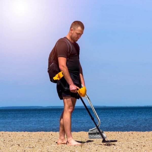 Metal Detector Sand Scoops - Efficient for Beach and Water Treasure Hunting, Alluvial Gold Mining, and Exploration. Lightweight Stainless Steel Models with Long Handles and Unique Design (AB-1) - Image 7