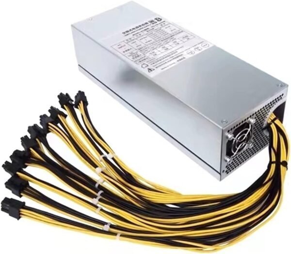 2000W 160V-240V ATX ETH BTC Mining Power Supply Mining Rig Power 10 PCS 6pin 12V GPU Power ETH Rig Ethereum Miner S9 S7 L3+ - Image 2