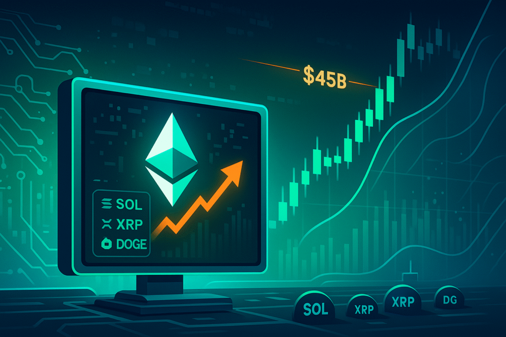 Ethereum Leads Futures Rebound As Top Altcoin OI Nears B