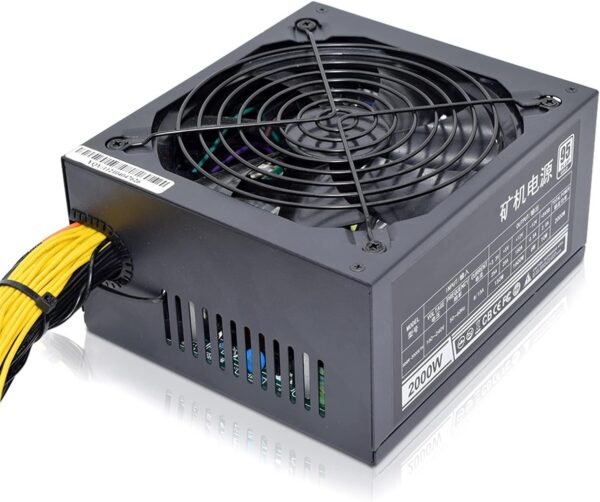 XMKT 2000W Bitcoin Mining PSU PC Power Supply Computer Mining Rig 8 GPU ATX Ethereum Coin 12v 4 pin Power Supply - Image 3
