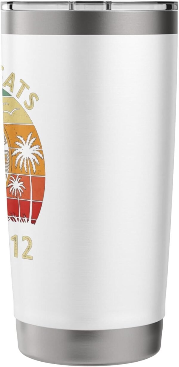 Stacking Sats Since 2012 2010 2011 2013 Bitcoiner Bitcoin Stainless Steel Insulated Tumbler - Image 3