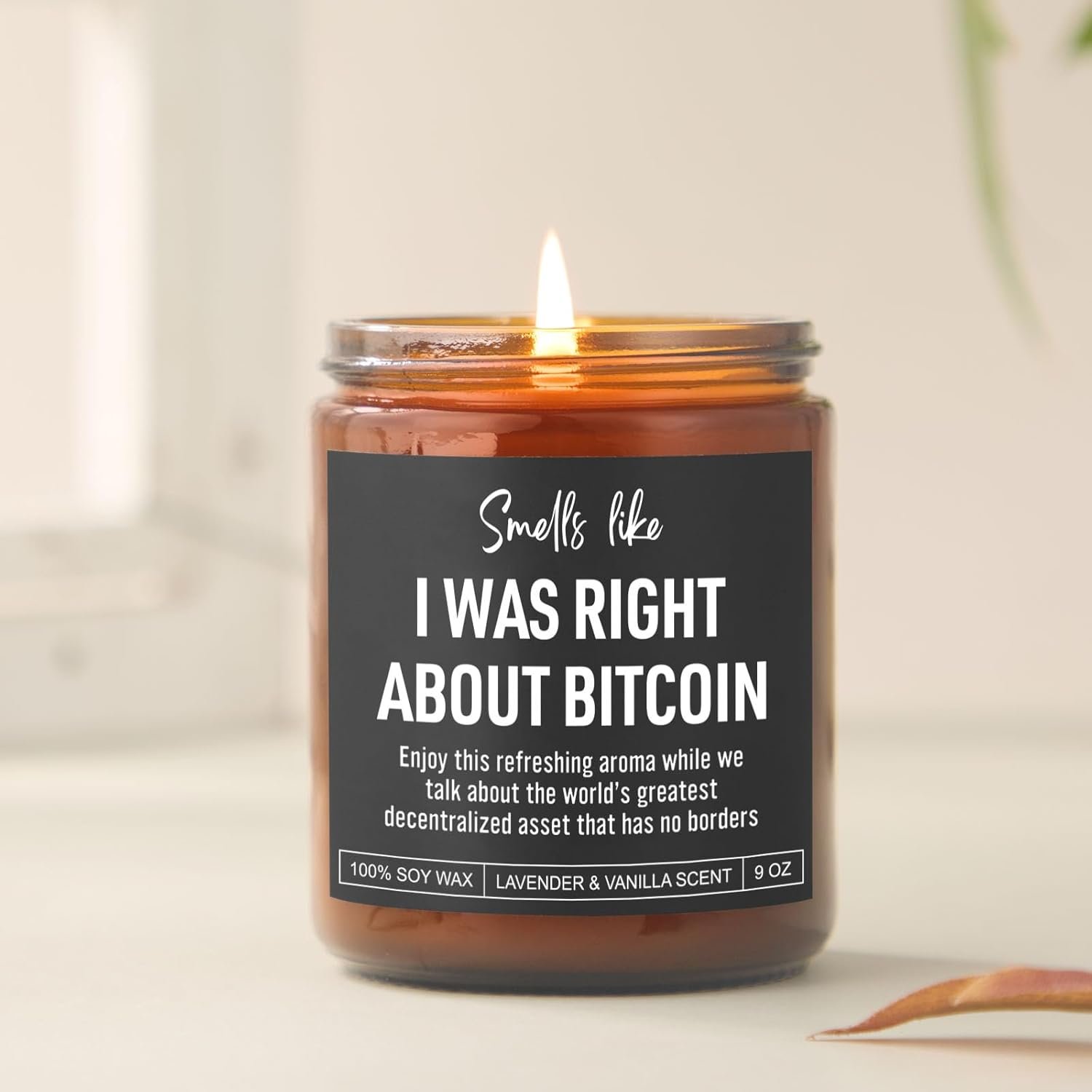 Scented Candle, Bitcoin Merch, Cryptocurrency, Crypto Gifts for Men, Women, Funny Bitcoin Gifts for Him, Husband, Boyfriend, Dad, Son, Brother, Best Friend, Trader, Crypto Lovers 7 Scented Candle, Bitcoin Merch, Cryptocurrency, Crypto Gifts for Men, Women, Funny Bitcoin Gifts for Him, Husband, Boyfriend, Dad, Son, Brother, Best Friend, Trader, Crypto Lovers - Image 7