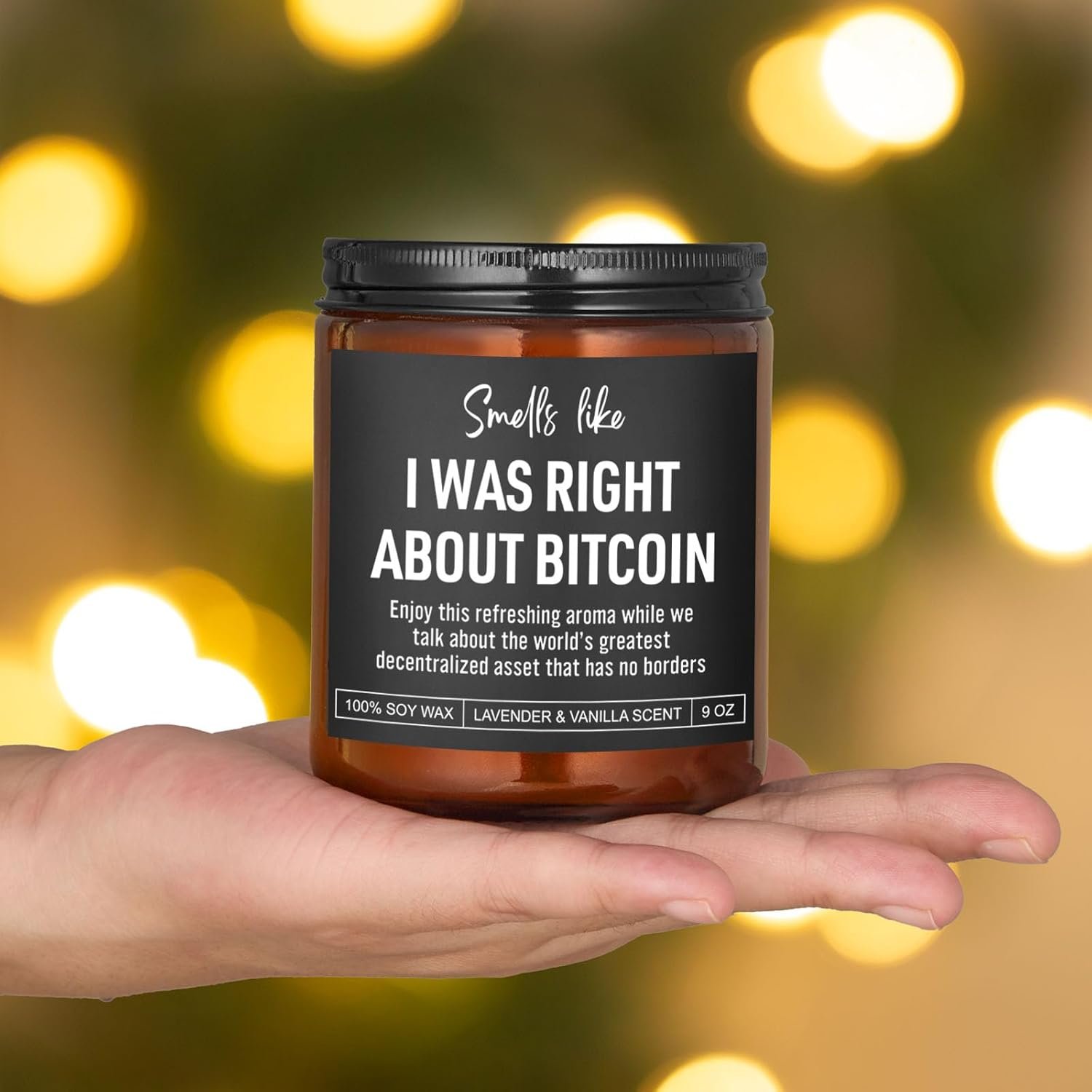 Scented Candle, Bitcoin Merch, Cryptocurrency, Crypto Gifts for Men, Women, Funny Bitcoin Gifts for Him, Husband, Boyfriend, Dad, Son, Brother, Best Friend, Trader, Crypto Lovers 8 Scented Candle, Bitcoin Merch, Cryptocurrency, Crypto Gifts for Men, Women, Funny Bitcoin Gifts for Him, Husband, Boyfriend, Dad, Son, Brother, Best Friend, Trader, Crypto Lovers - Image 8