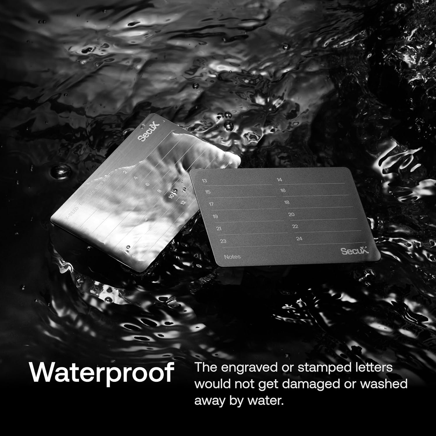 SecuX – XSEED Plus - Secure Bitcoin Wallet Crypto Seed Storage Steel Plates (Steel Punch Set Included) Compatible with SecuX, Ledger, Trezor Hardware Wallets 5 SecuX – XSEED Plus - Secure Bitcoin Wallet Crypto Seed Storage Steel Plates (Steel Punch Set Included) Compatible with SecuX, Ledger, Trezor Hardware Wallets - Image 5