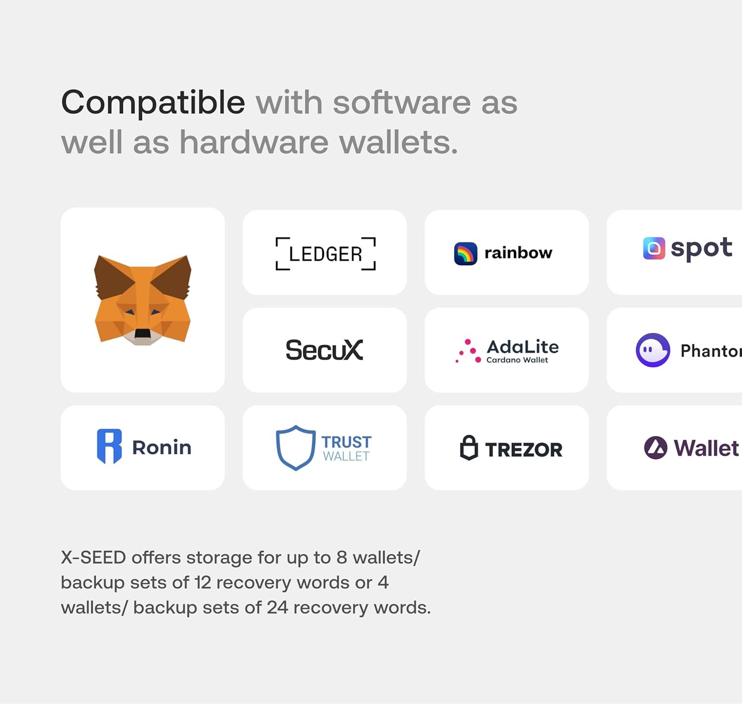 SecuX – XSEED Plus - Secure Bitcoin Wallet Crypto Seed Storage Steel Plates (Steel Punch Set Included) Compatible with SecuX, Ledger, Trezor Hardware Wallets 7 SecuX – XSEED Plus - Secure Bitcoin Wallet Crypto Seed Storage Steel Plates (Steel Punch Set Included) Compatible with SecuX, Ledger, Trezor Hardware Wallets - Image 7