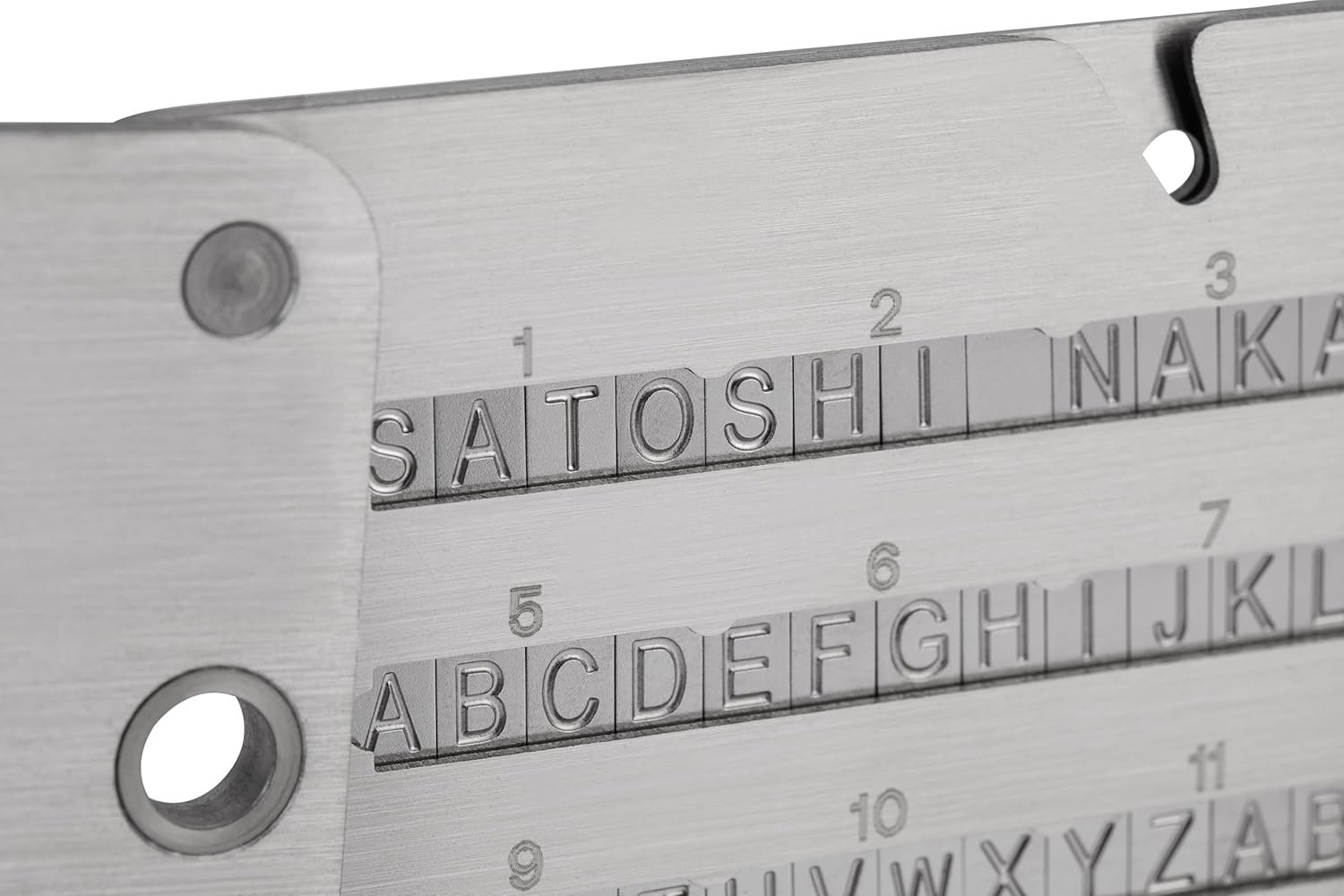 Crypto Seed Phrase Storage Plate, Stainless Steel Backup for Bitcoin Wallets, Compatible with BIP39 4 Crypto Seed Phrase Storage Plate, Stainless Steel Backup for Bitcoin Wallets, Compatible with BIP39 - Image 4