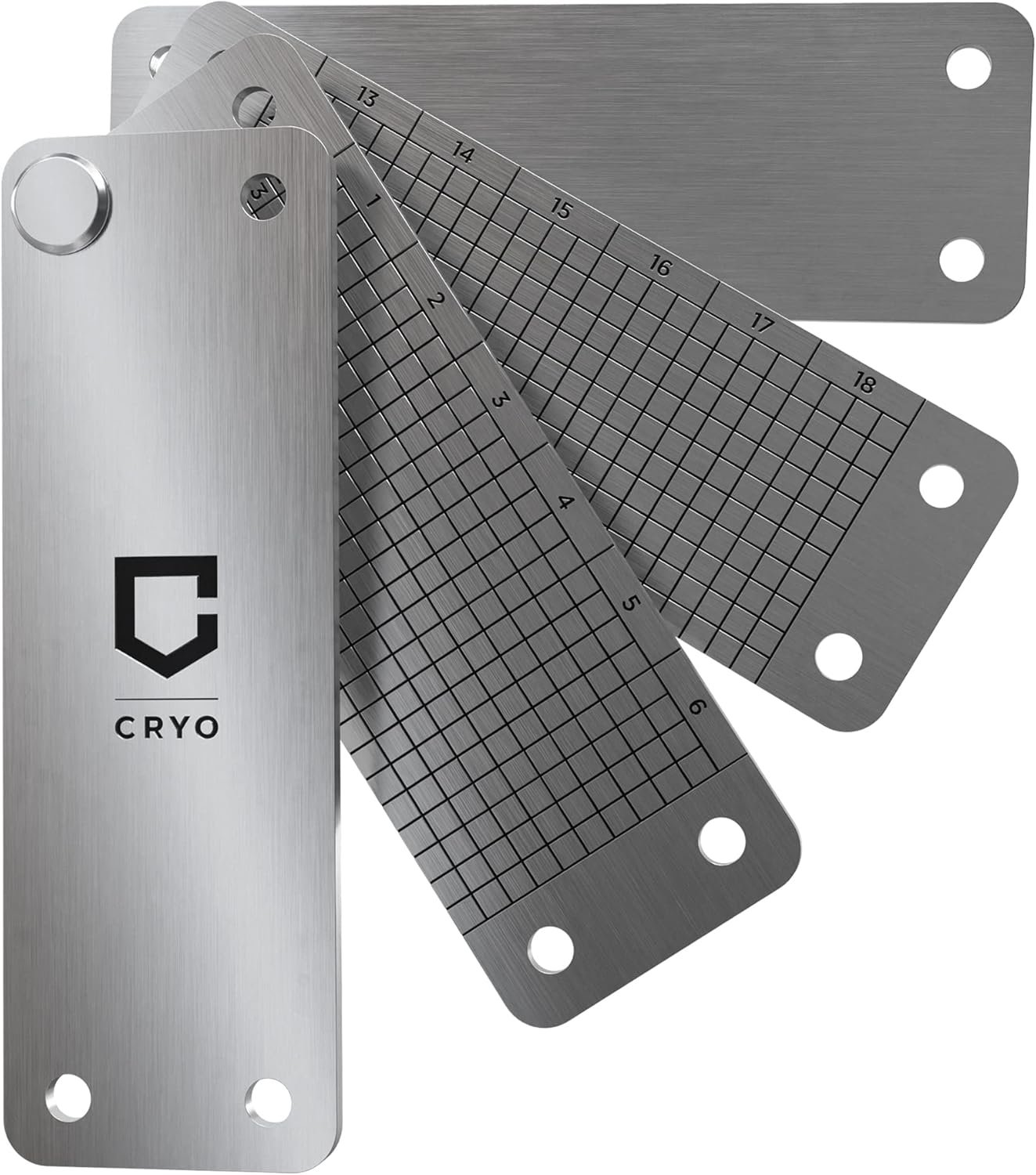 CRYO Crypto Seed Phrase Storage Metal Plate - Cold Wallet Bitcoin 12 to 24 Word Steel Recovery Seedphrase Words Backup - Fireproof Waterproof Cryptocurrency Passphrase & Key Keeper (DOT) 9 CRYO Crypto Seed Phrase Storage Metal Plate - Cold Wallet Bitcoin 12 to 24 Word Steel Recovery Seedphrase Words Backup - Fireproof Waterproof Cryptocurrency Passphrase & Key Keeper (DOT) - Image 9