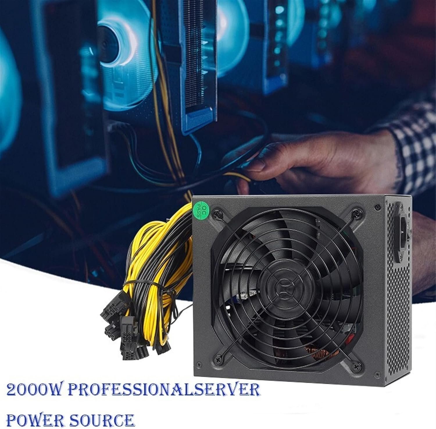XMKT 2000W Switching Power Supply 95% Efficiency for Ethereum S9 S7 L3 Rig Mining for Bitcoin Miner asic Bitcoin Mining 6 XMKT 2000W Switching Power Supply 95% Efficiency for Ethereum S9 S7 L3 Rig Mining for Bitcoin Miner asic Bitcoin Mining - Image 6