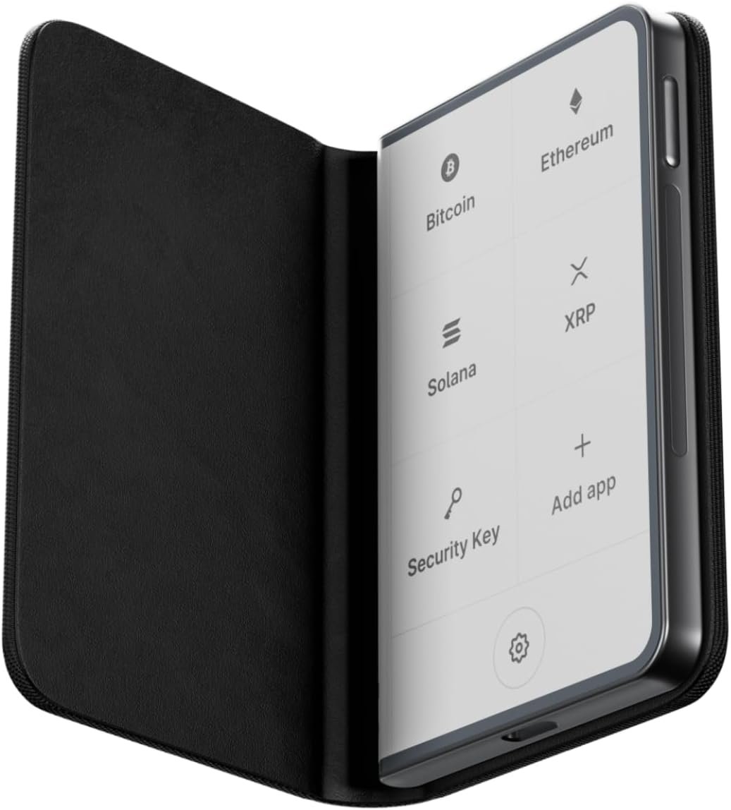 Ledger STAX Magnet Shell - Protection for Touchscreen Crypto Wallets (Party Aubergine) 3 Ledger STAX Magnet Shell - Protection for Touchscreen Crypto Wallets (Party Aubergine) - Image 3