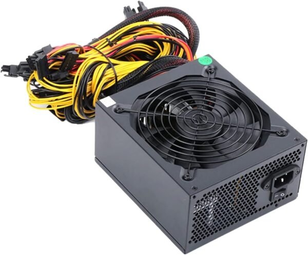 2000W 2400W 2600W 160V-240V ATX ETH Mining Bitcoin Power Supply 95% Efficiency for 3060 3070 3080 Miner Rig(2400W to 2600W US) - Image 2